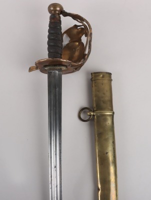 A rare 1814 Pattern Household Cavalry Officers dress sword - 2