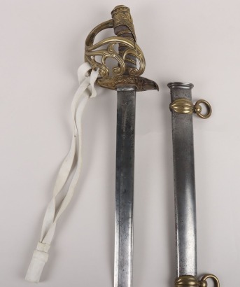 A scarce William 4th Officers Dress Sword of the Second Life Guards