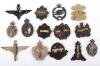 WW2 War Economy Plastic Cap Badges - 2