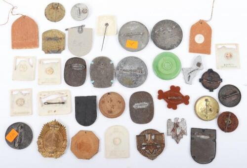 Quantity of Third Reich Rally Badges & WHW Day Badges