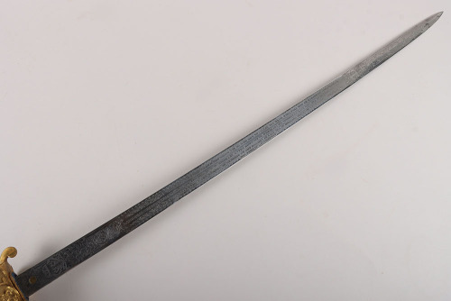 A Victorian presentation Royal Naval Officers Sword of Admiral Right ...