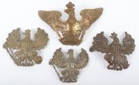 WW1 German Pickelhaube & Tschapka Helmet Plates