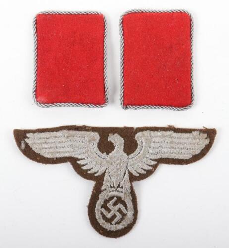 Third Reich Eastern Territories (R.M.B.O) Tunic Arm Eagle