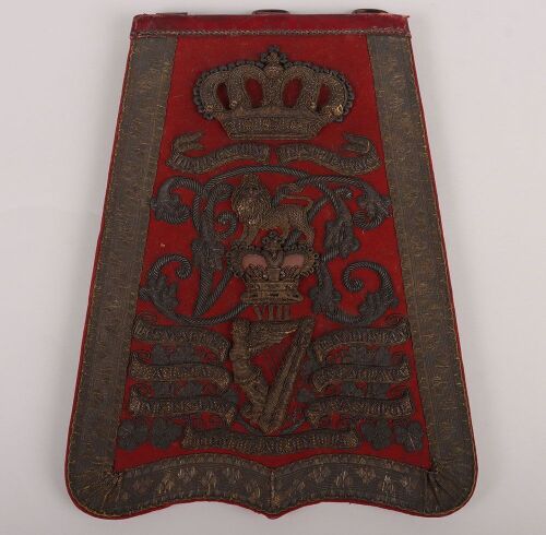 8th The King&rsquo;s Royal Irish Hussars Officers full dress Sabretache