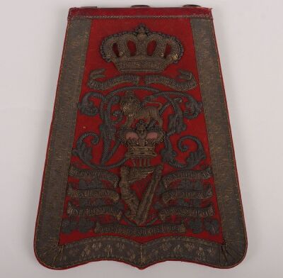 8th The King&rsquo;s Royal Irish Hussars Officers full dress Sabretache