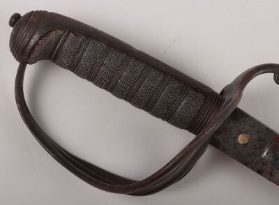 A Victorian Royal Artillery Officers sword of Lieutenant Daniel Thomas Weaver, Royal Artillery by HENRY WILKINSON PALL MALL LONDON, No.13537 - 3