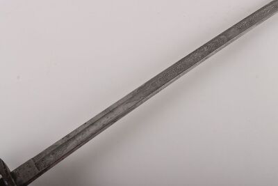 A Victorian Royal Artillery Officers sword of Lieutenant Daniel Thomas Weaver, Royal Artillery by HENRY WILKINSON PALL MALL LONDON, No.13537 - 5