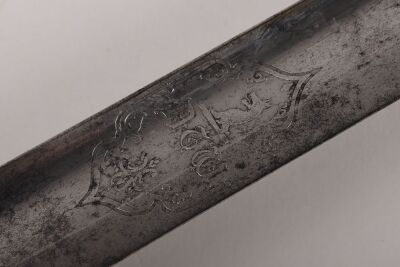 A Victorian Royal Artillery Officers sword of Lieutenant Daniel Thomas Weaver, Royal Artillery by HENRY WILKINSON PALL MALL LONDON, No.13537 - 12