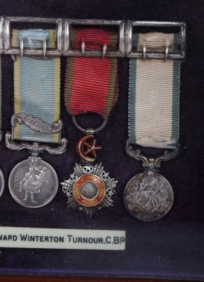 Victorian Group of 5 Miniature Medals Attributed to Admiral Edward Winterton Turnour, Whose Uncle was the 3rd Earl Winterton - 3