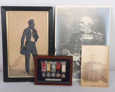 Victorian Group of 5 Miniature Medals Attributed to Admiral Edward Winterton Turnour, Whose Uncle was the 3rd Earl Winterton - 12