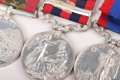 An interesting Collection of 3 Medals to a Father and Son, Both of Whom Served as Officers in the Indian Army, Bengal Infantry - 5