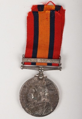 Queens South Africa Medal to the Duke of Edinburgh’s Own Volunteer Rifles