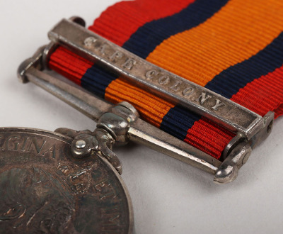 Queens South Africa Medal to the Duke of Edinburgh’s Own Volunteer Rifles - 5