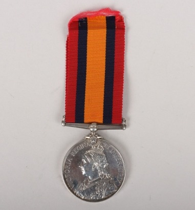 Queens South Africa Medal to the Royal Army Medical Corps, Killed in Action in 1917 During the Great War