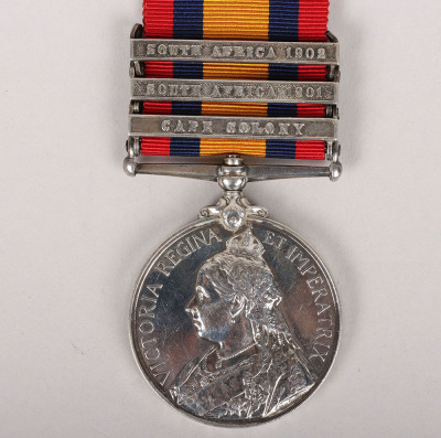 Queens South Africa Medal to the Royal Army Medical Corps - 2