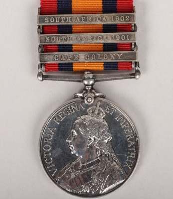 Queens South Africa Medal to the Royal Army Medical Corps - 2