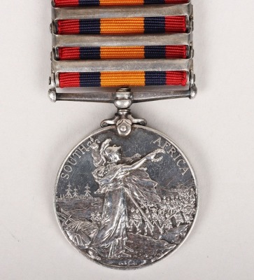 Queens South Africa Medal to the Royal Army Medical Corps - 4