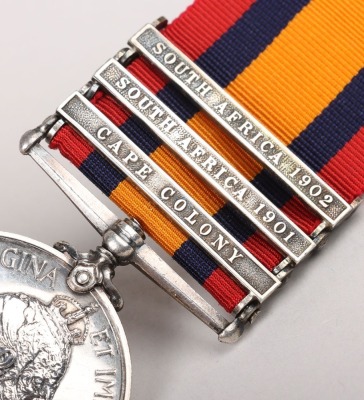 Queens South Africa Medal to the Royal Army Medical Corps - 7