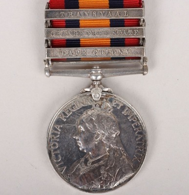 Queens South Africa Medal to a Recipient in the Royal Army Medical Corps - 2