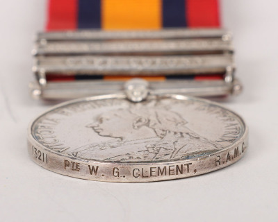 Queens South Africa Medal to a Recipient in the Royal Army Medical Corps - 5