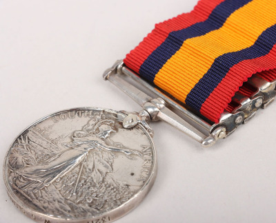 Queens South Africa Medal to a Recipient in the Royal Army Medical Corps - 8