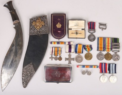 An Impressive Collection of Medals to 3 Members of the Sevenoaks Family Who all Served as Officers with the Indian Forces Covering Service from the 1850’s to the 1940’s