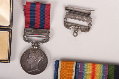 An Impressive Collection of Medals to 3 Members of the Sevenoaks Family Who all Served as Officers with the Indian Forces Covering Service from the 1850’s to the 1940’s - 3