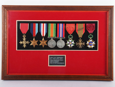 A Rare and Historically Important OBE Medal Group of 8, to One of the Founding Members of the Special Operations Executive (S.O.E) Who Went on to Command Both F and Later DF Sections and was Responsible for Setting Up Some of the Most Successful SOE Escap