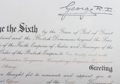 A Rare and Historically Important OBE Medal Group of 8, to One of the Founding Members of the Special Operations Executive (S.O.E) Who Went on to Command Both F and Later DF Sections and was Responsible for Setting Up Some of the Most Successful SOE Escap - 9