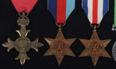 A Rare and Historically Important OBE Medal Group of 8, to One of the Founding Members of the Special Operations Executive (S.O.E) Who Went on to Command Both F and Later DF Sections and was Responsible for Setting Up Some of the Most Successful SOE Escap - 11