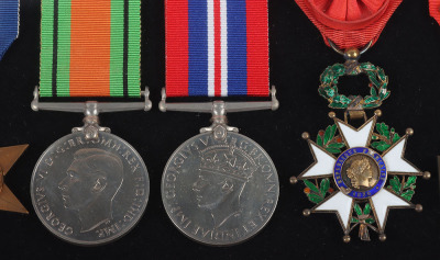 A Rare and Historically Important OBE Medal Group of 8, to One of the Founding Members of the Special Operations Executive (S.O.E) Who Went on to Command Both F and Later DF Sections and was Responsible for Setting Up Some of the Most Successful SOE Escap - 12