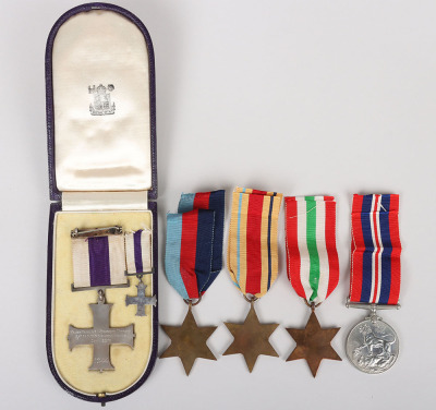 A Good WW2 1944 Italian Campaign Military Cross Medal Group of 4 to a Major in the 2nd Battalion 4th Prince of Wales’ Own Gurkha Rifles, Who was Later Killed in Action - 4