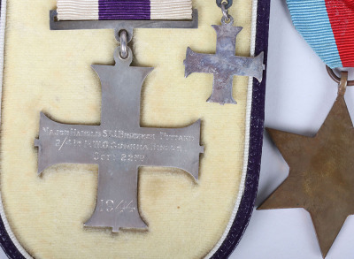 A Good WW2 1944 Italian Campaign Military Cross Medal Group of 4 to a Major in the 2nd Battalion 4th Prince of Wales’ Own Gurkha Rifles, Who was Later Killed in Action - 5