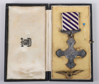 A WW2 Pathfinder Force Distinguished Flying Cross to a Recipient Who Was Killed in Action During a Bombing Raid on Konigsberg in August 1944 - 4