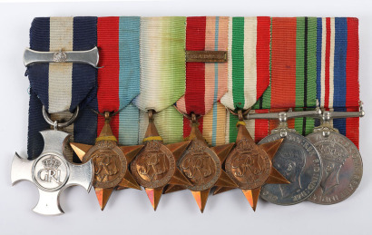 Superb Second World War Distinguished Service Cross and Second Award Bar Meal Group of Seven Attributed to Commander Harold Bernard Samways Whose First Award Was for Service on H.M.S. Onslow for Convoy J.W.51B in December 1942 in What Became Known as the 