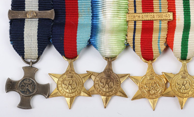 Superb Second World War Distinguished Service Cross and Second Award Bar Meal Group of Seven Attributed to Commander Harold Bernard Samways Whose First Award Was for Service on H.M.S. Onslow for Convoy J.W.51B in December 1942 in What Became Known as the - 26