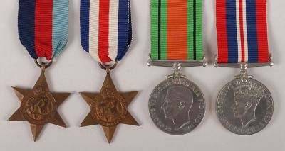 WW2 British Campaign Medal Group and Ephemera - 7