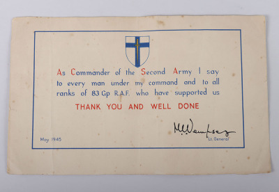 WW2 British Campaign Medal Group and Ephemera - 10