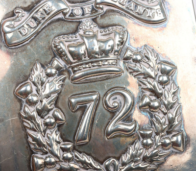 Victorian 72nd (Duke of Albany’s Own) Highlanders Officers Shoulder Belt Plate 1830-1855 - 7