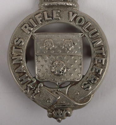 Victorian Hants Rifle Volunteers Glengarry Badge - 3