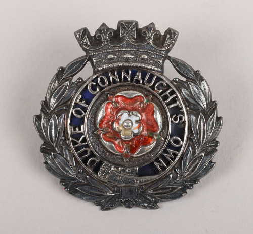 6th Duke of Connaughts Own Hampshire Regiment Officers Cap Badge