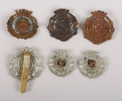 Grouping of 6th Duke of Connaughts Own Hampshire Regiment Badges - 2