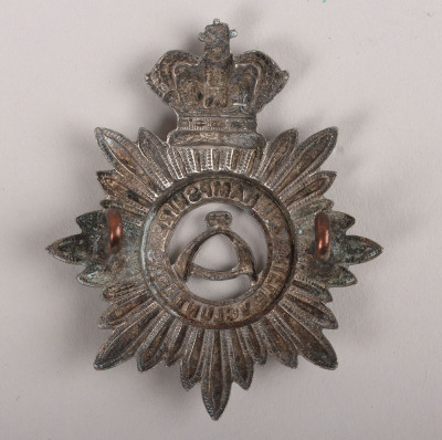 Victorian 4th Hampshire Rifle Volunteers Other Ranks Cap Badge - 4