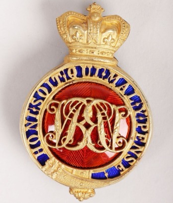 Victorian Grenadier Guards Officers Pagri Badge