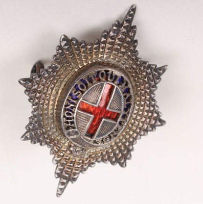 Coldstream Guards Sterling Silver Cap Star - 6