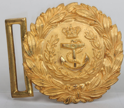 Victorian Admiral Rank Naval Waist Belt Clasp