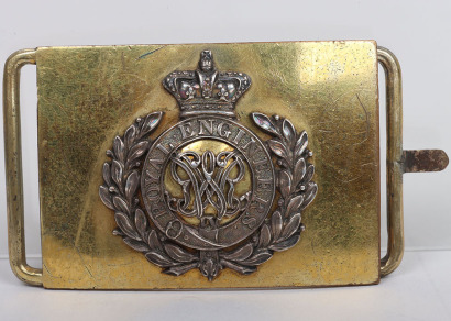 Victorian Royal Engineers Undress Belt Clasp