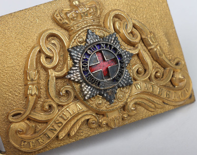Victorian Life Guards Officers Waist Belt Clasp - 5