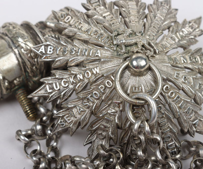 The Cameronians (Scottish Rifles) Officers Cross Belt Whistle & Chain - 7