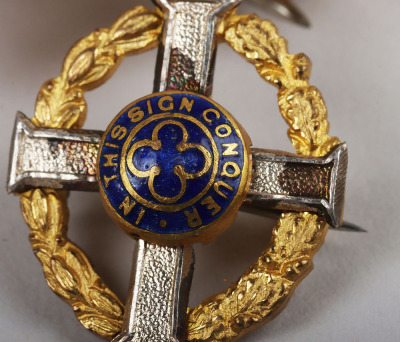 Royal Army Chaplains Department Stole Badge by J R Gaunt - 6